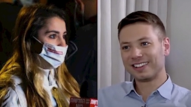 יאיר נתניהו ענבר טויזר, צילום: פייסבוק וטוויטר